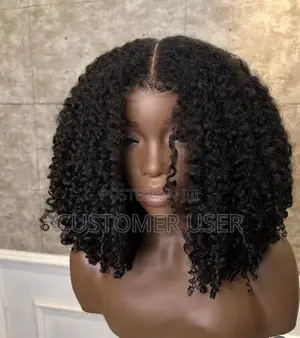 Natural Curly Human Hair Wig