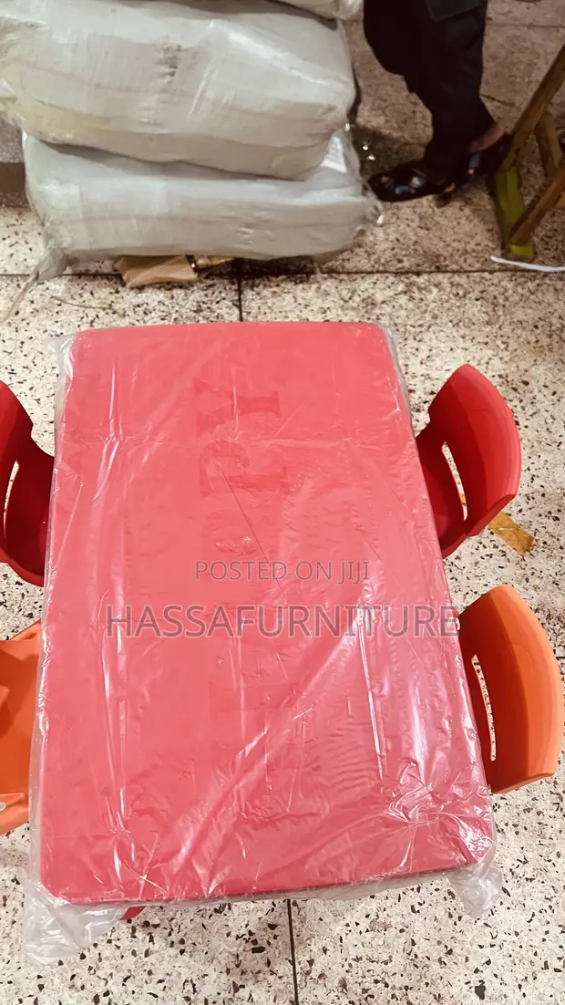Brand New Kindergarten Table and Chairs Set - 1