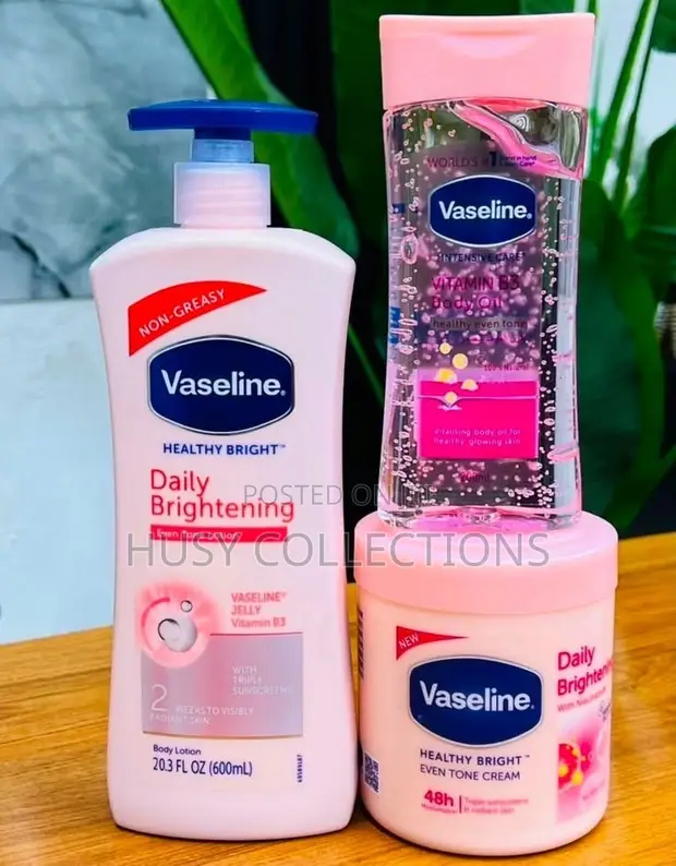 Vaseline Body Oil and Lotion - 1