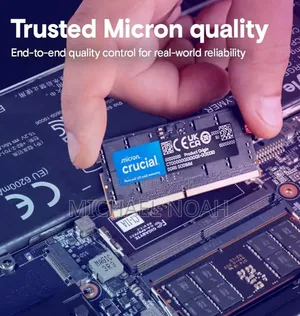 Crucial 32GB DDR5 4800MHz CL40 Laptop Memory