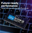 Crucial 32GB DDR5 4800MHz CL40 Laptop Memory - 2
