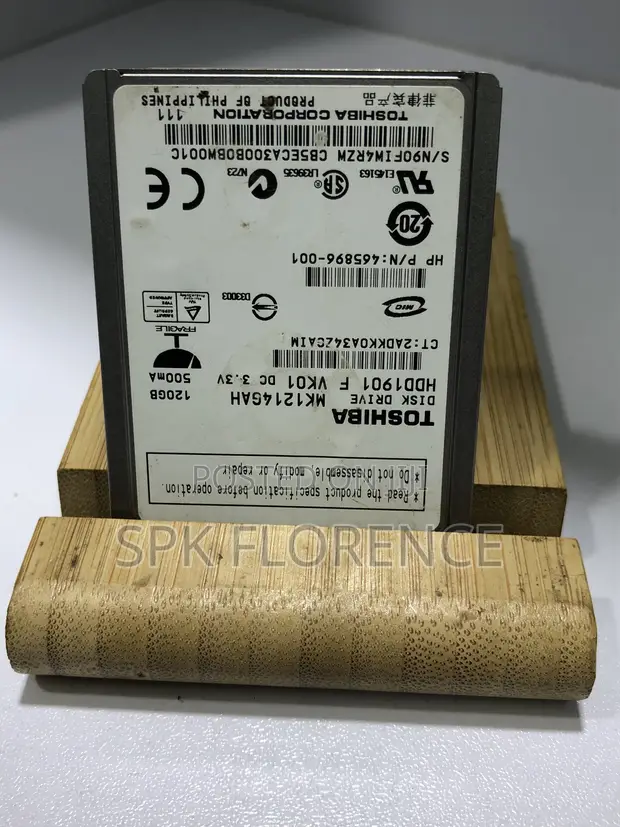 Toshiba MK1214GAH 120GB 1.8-inch HDD - 1