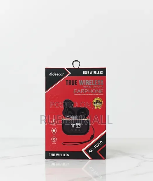 Aldeepo AD-TW10 True Wireless Bluetooth Earphones - 1