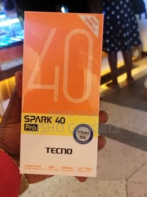 New Tecno Spark 40 Pro 128GB Blue