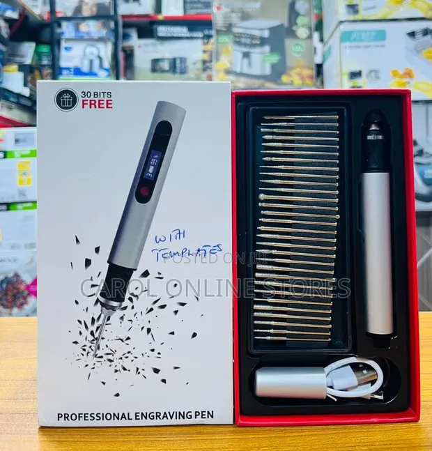 30-in-1 Rechargeable Digital Engraving Pen Kit - 1