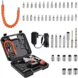 DUPOW Cordless Mini Drill & Electric Screwdriver Set - 2