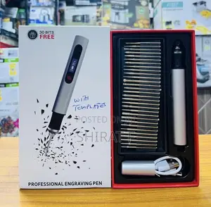 30-Bit Engraving Pen with Templates