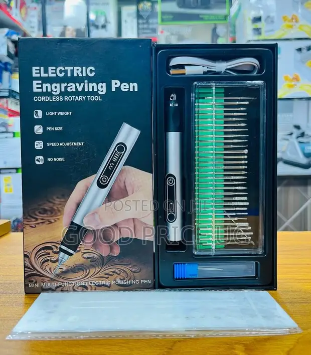 Cordless Electric Engraving and Polishing Pen Kit - 1