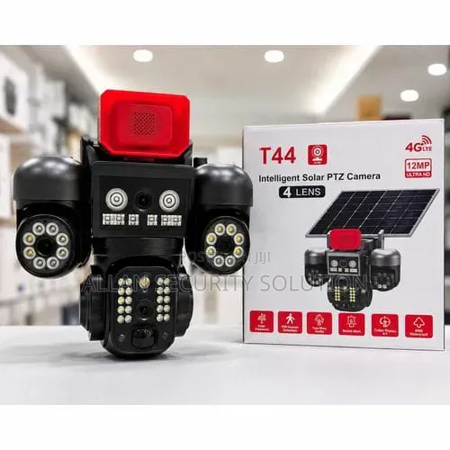 4G Solar Camera with 4 Lenses (3 PTZ) - 1