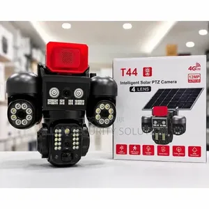 4G Solar Camera with 4 Lenses (3 PTZ)