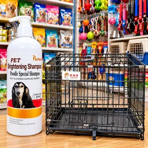 2-in-1 Pet Care Combo: Dog Shampoo & Pet Cage