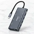 Aldeepo 11-in-1 Type-C to HDTV Multiport Adapter (AD-KZ155) - 2