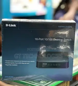 16 Port D-Link Unmanaged Network Switch