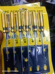 Screwdriver Set - Star & Flat Head - 2
