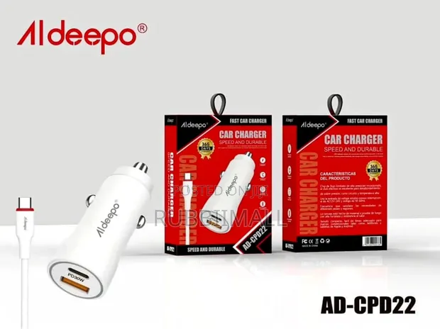Alideepo AD-CPD22 Fast Car Charger - 1
