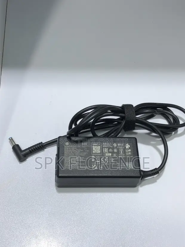 HP 65W Blue Pin AC Adapter (Used) - 1