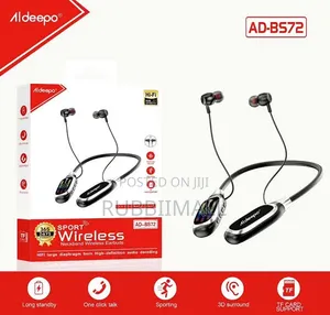 Aldeepo AD-BS72 Wireless Sport Neckband Earphones