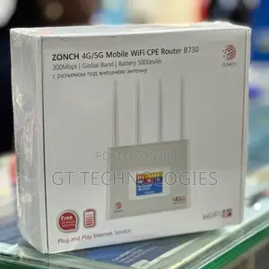 Zonch 4G/5G Mobile Router with Built-in Battery