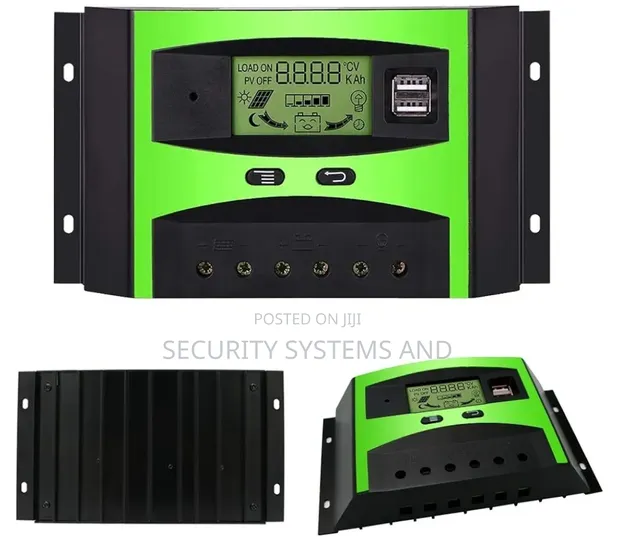 Solar Charge Controller 24V/12V - 30A Battery Regulator - 1