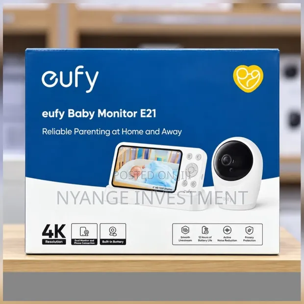 Eufy Baby Monitor E21 with 4K Resolution - 1
