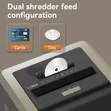Large Office Business Shredder 31L - 4