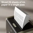 Large Office Business Shredder 31L - 5