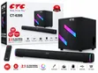 CTC CT-6395 2.1 Channel Multimedia Soundbar with Subwoofer - 2