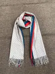 Gucci GG Jacquard Wool Scarf - 5