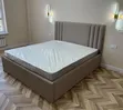 Modern Fabric Bed - Soft Grey - 2