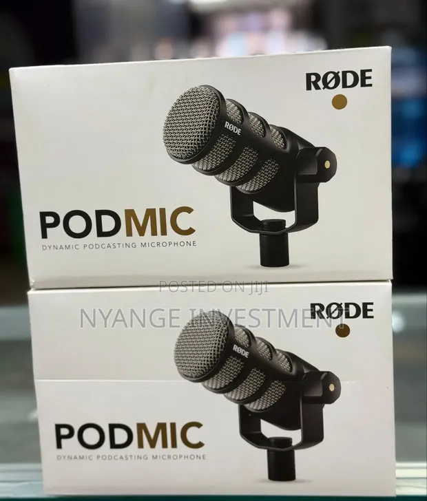RØDE PodMic Cardioid Dynamic Broadcast Microphone - 1