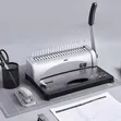 Comb Binding Machine 12 Sheets A4 Metal - 1