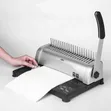 Comb Binding Machine 12 Sheets A4 Metal - 2