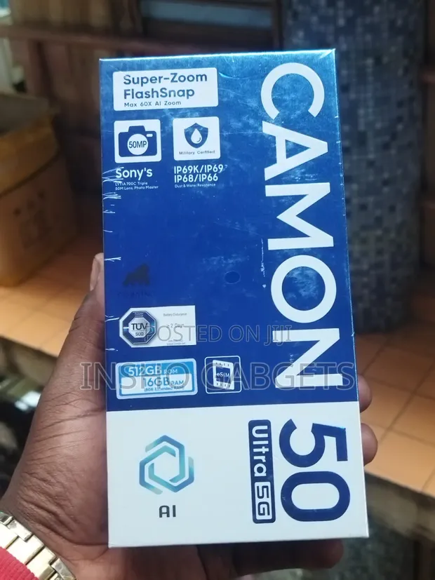 New Tecno Camon 50 Ultra 512GB Bronze - 1