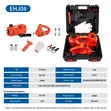 5-Ton 12V DC Electric Hydraulic Car Jack & Impact Wrench Kit - 2