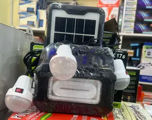 Portable Solar Kit with Radio & USB Charging
