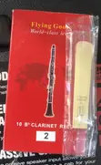 Clarinet Reeds Bb Size 2 (10 Pack) - 1