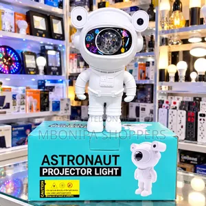 Astronaut Projector Light - Space-Themed LED Night Lamp