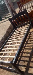 Black 3x6 Single Bed Frame - 1