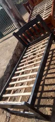 Black 3x6 Single Bed Frame - 2