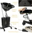 Portable Shampoo Bowl with Pump - 4
