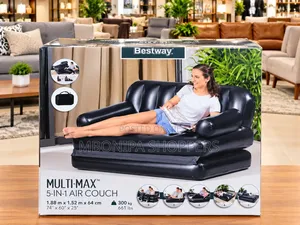 Bestway Multi-Max 5-in-1 Inflatable Air Couch - 300kg Capacity
