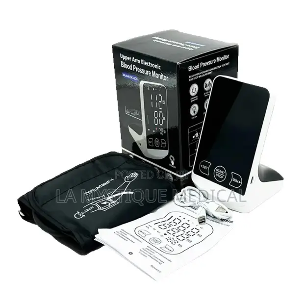 Rechargeable Digital Blood Pressure Monitor - 1