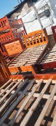 Quality Wood-Mode 3x6 Bed Frame - Brown - 2
