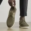 Men's Suede Driving Loafer Shoes - 2