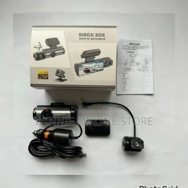 Black Box Super HD 1296P Dash Cam - 1