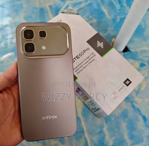 New Infinix Note 60 Pro 256GB Silver - 1