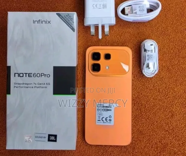 Infinix Note 60 Pro 256GB Orange - 1