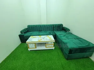 6 Seater L-Shaped Sofa - Brand New