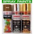 Gold Spray Paint - Shining & Normal - 3