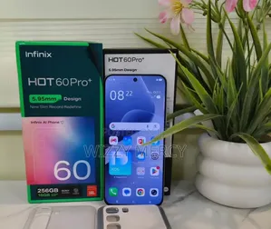 New Infinix Hot 60 Pro+ 256GB Silver